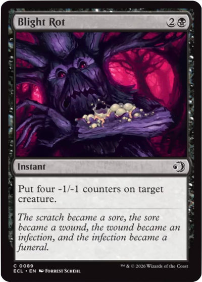Blight Rot [ECL-89] - [Lorwyn Eclipsed] (English)