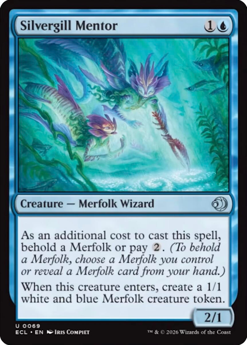 Silvergill Mentor (69) [Lorwyn Eclipsed]