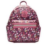 Loungefly Disney The Nightmare Before Christmas Jack and Sally Hearts mini backpack Entertainment Earth exclusive