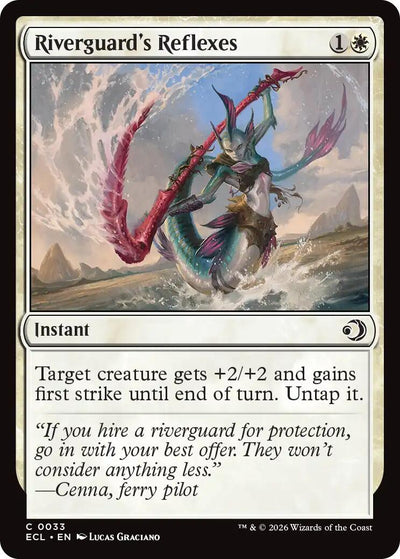 Riverguard's Reflexes [ECL-33] - [Lorwyn Eclipsed]