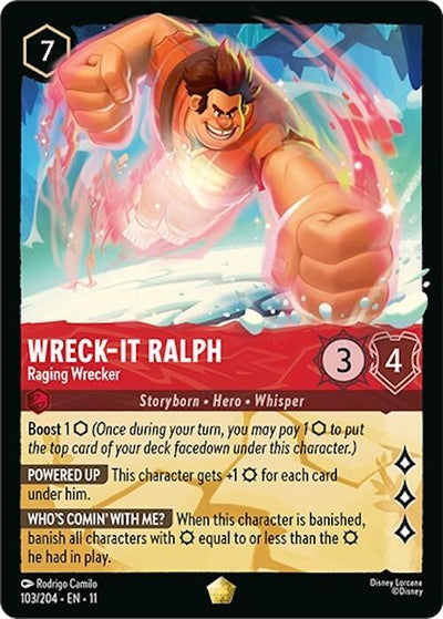Wreck-It Ralph - Raging Wrecker [11-103/204] - [Winterspell]