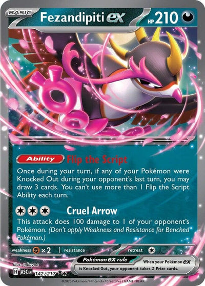 Fezandipiti ex (142/217) [ME: Ascended Heroes]