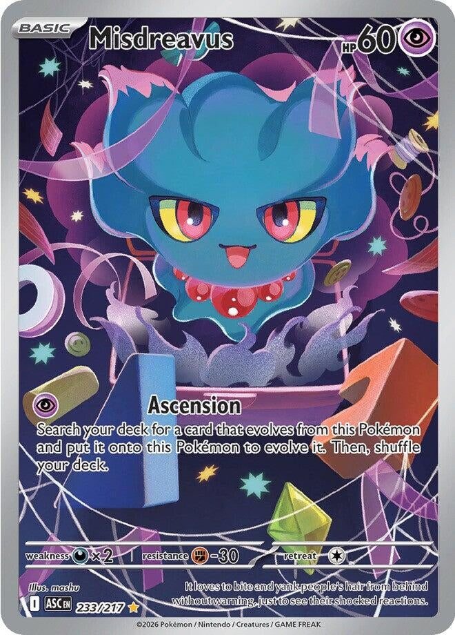 Misdreavus (233/217) [ME: Ascended Heroes]