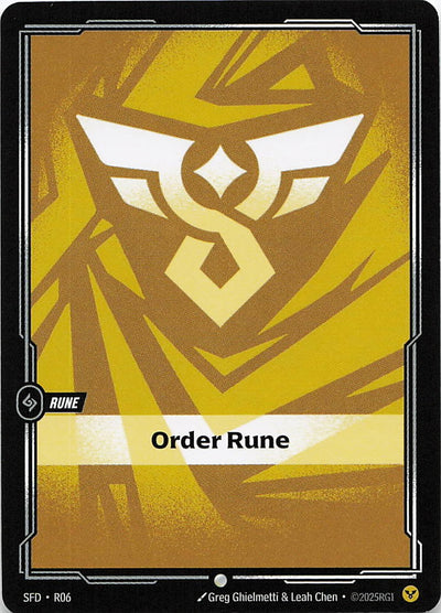 Order Rune
