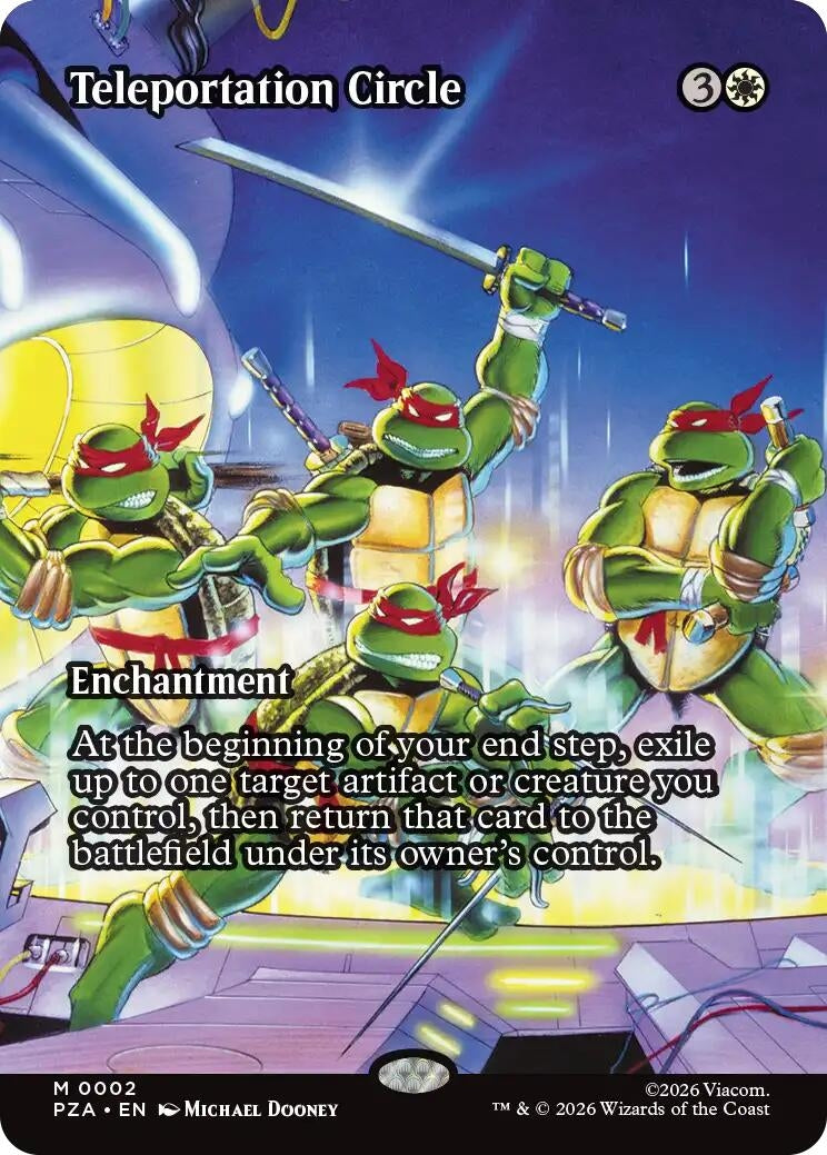 Teleportation Circle (Borderless) (2) [Teenage Mutant Ninja Turtles Source Material]