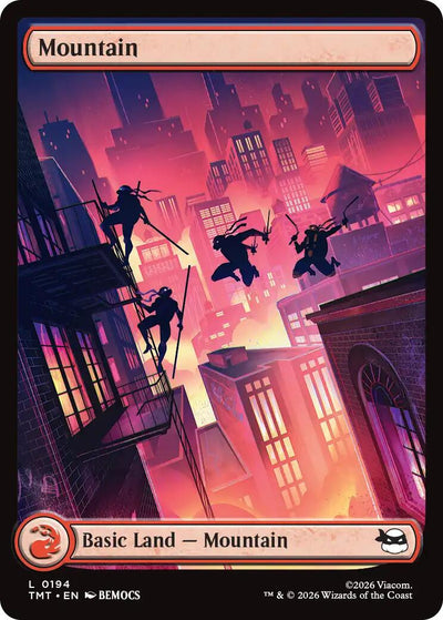 Mountain (0194) [TMT-194] - [Teenage Mutant Ninja Turtles] (English)