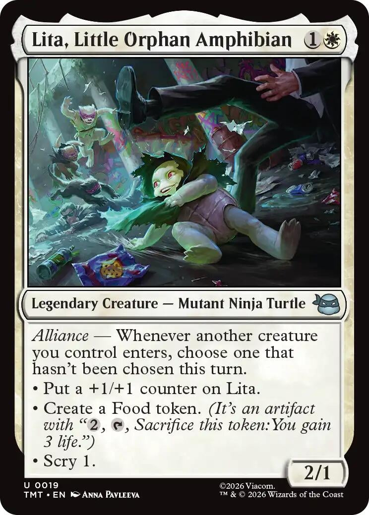 Lita, Little Orphan Amphibian (19) [Teenage Mutant Ninja Turtles]