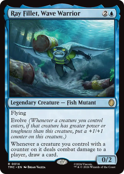 Ray Fillet, Wave Warrior (14) [Teenage Mutant Ninja Turtles]
