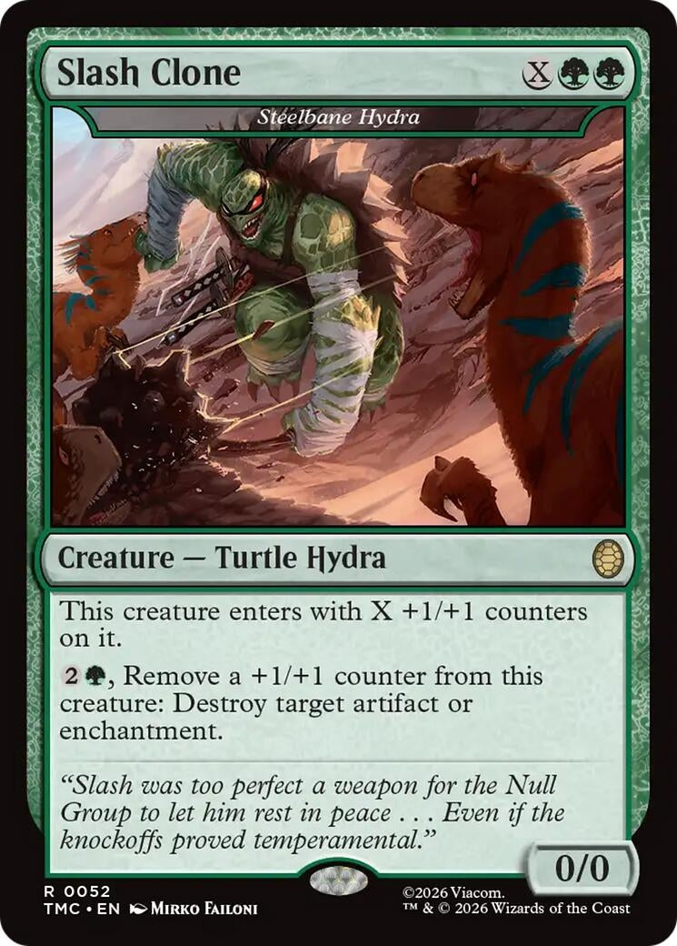 Slash Clone - Steelbane Hydra (52) [Teenage Mutant Ninja Turtles]