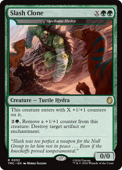 Slash Clone - Steelbane Hydra (52) [Teenage Mutant Ninja Turtles]