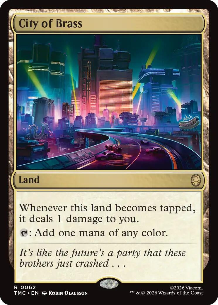 City of Brass [TMC-62] - [Commander: Teenage Mutant Ninja Turtles] (English)