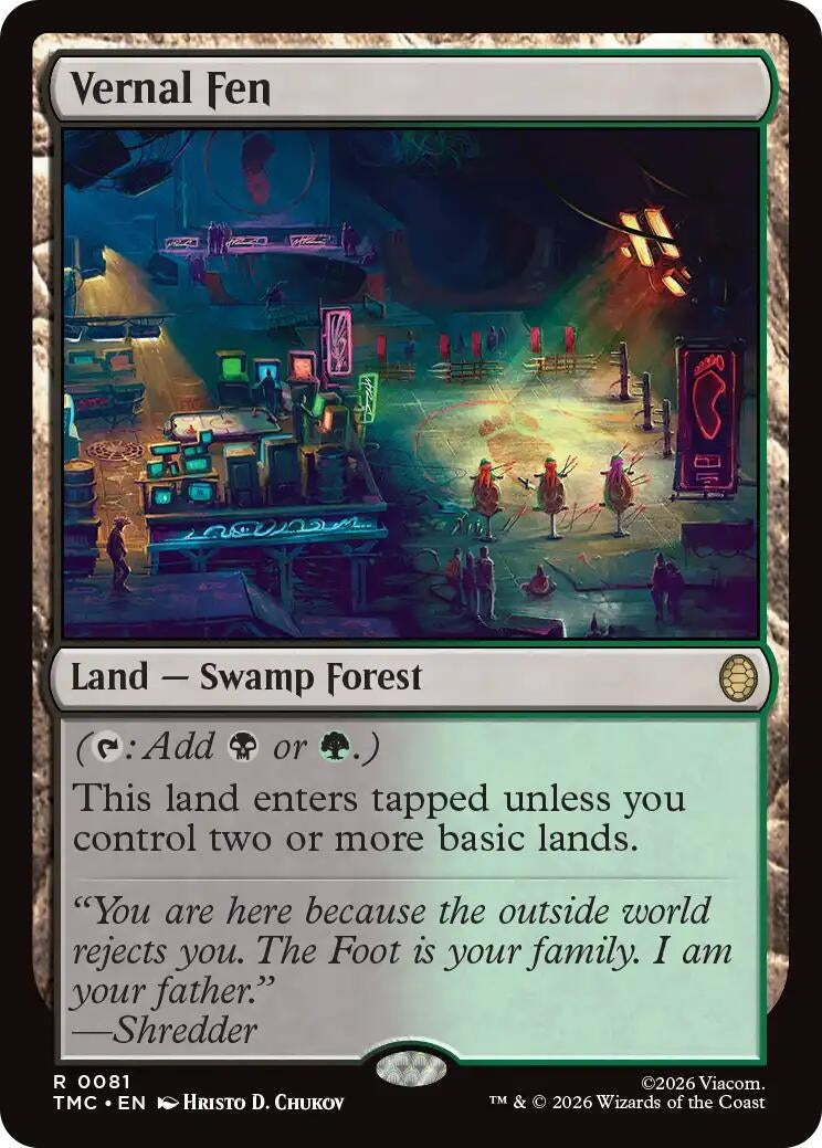Vernal Fen (81) [Teenage Mutant Ninja Turtles]