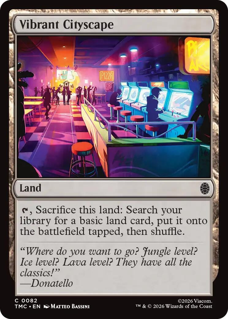 Vibrant Cityscape (82) [Teenage Mutant Ninja Turtles]