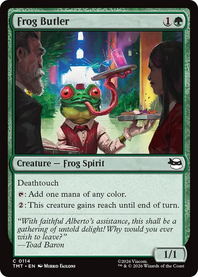 Frog Butler [TMT-114] - [Teenage Mutant Ninja Turtles] (English)