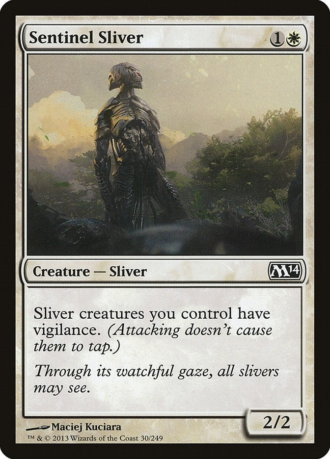 Sentinel Sliver (30) [Magic 2014 (M14)]
