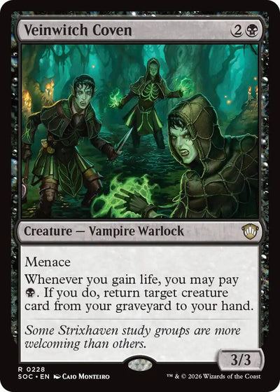 Veinwitch Coven [SOC-228] - [Commander: Secrets of Strixhaven] (English)
