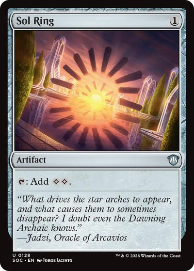 Sol Ring [SOC-128] - [Commander: Secrets of Strixhaven] (English)