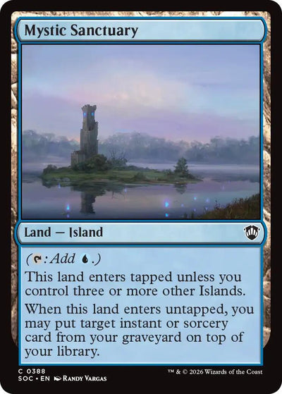 Mystic Sanctuary [SOC-388] - [Commander: Secrets of Strixhaven] (English)
