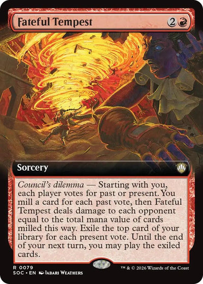 Fateful Tempest (Extended Art) (79) [Secrets of Strixhaven]