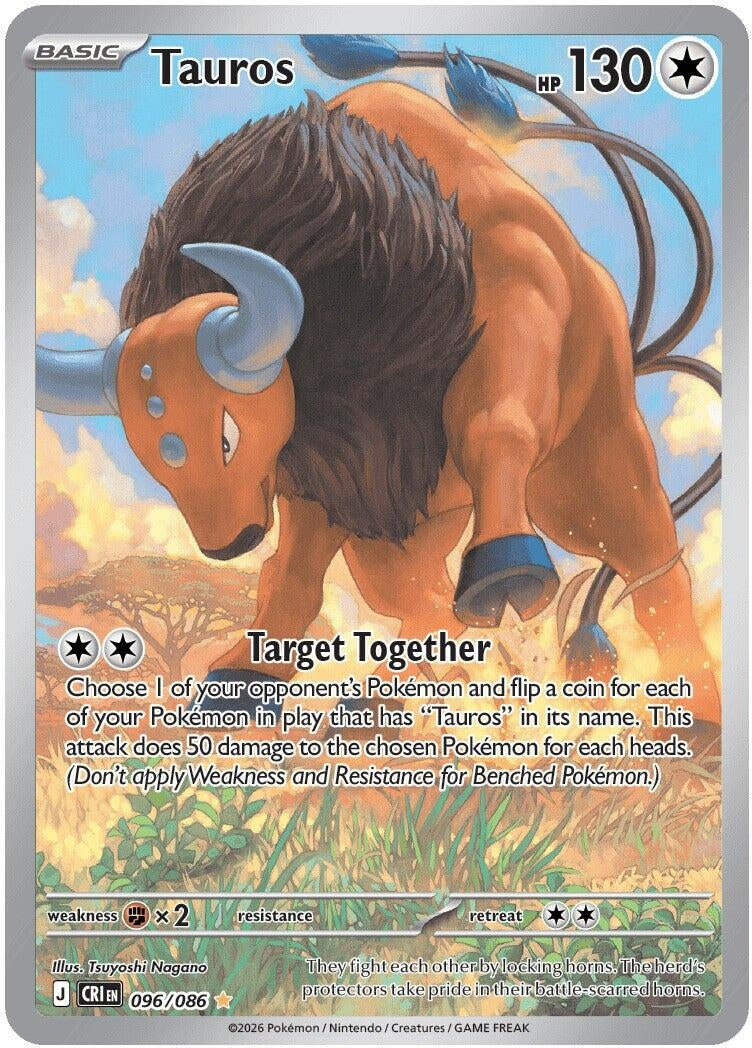 Tauros (096/086) [ME04: Chaos Rising]