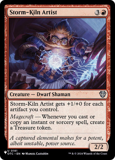 Storm-Kiln Artist (OTC) [LIST-181] - [The List Reprints] (English)