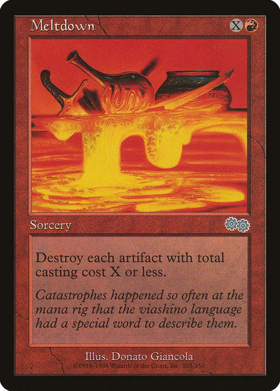 Meltdown [USG-203] - [Urza's Saga] (English)