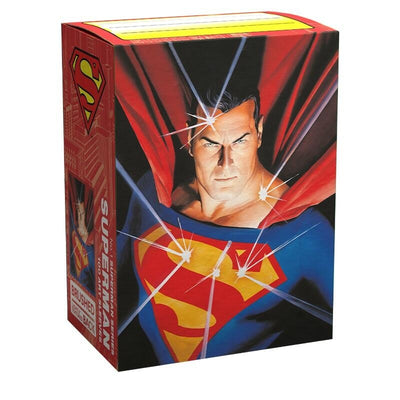 Dragon Shield Brushed Art Sleeves - Superman (Superman Series) (100-Pack)