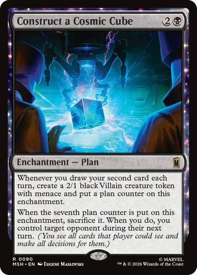 Construct a Cosmic Cube [MSH-90] - [Marvel Super Heroes] (English)