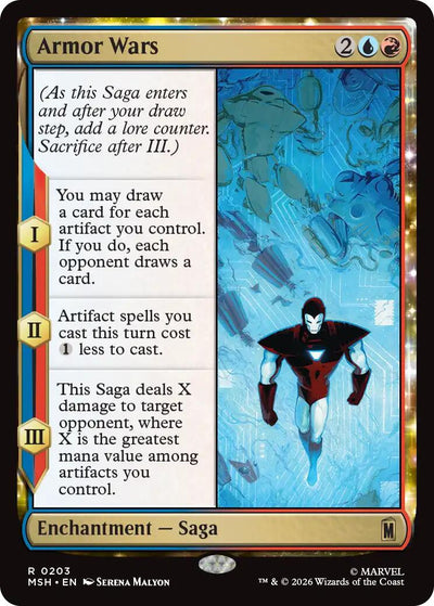 Armor Wars [MSH-203] - [Marvel Super Heroes] (English)