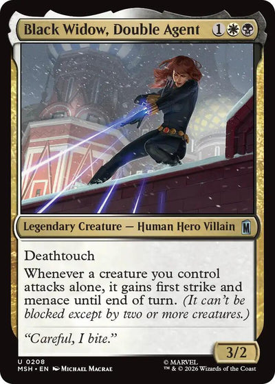 Black Widow, Double Agent [MSH-208] - [Marvel Super Heroes] (English)