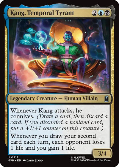 Kang, Temporal Tyrant [MSH-217] - [Marvel Super Heroes] (English)
