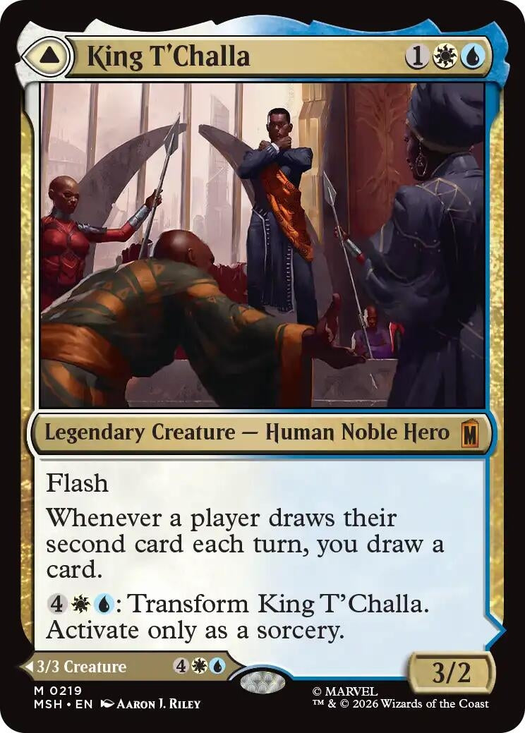 King T'Challa (219) [Marvel Super Heroes]
