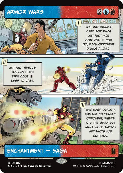 Armor Wars (Borderless) [MSH-305] - [Marvel Super Heroes] (English)