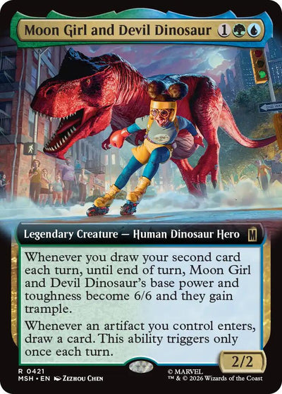 Moon Girl and Devil Dinosaur (Extended Art) [MSH-421] - [Marvel Super Heroes] (English)