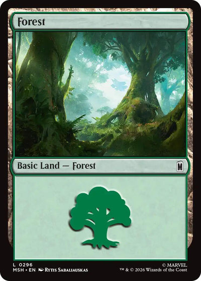 Forest (0296) [MSH-296] - [Marvel Super Heroes] (English)