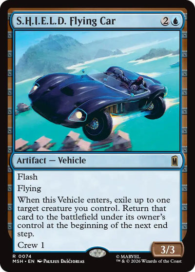 S.H.I.E.L.D. Flying Car [MSH-74] - [Marvel Super Heroes] (English)