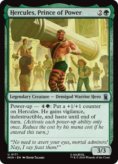 Hercules, Prince of Power [MSH-171] - [Marvel Super Heroes] (English)