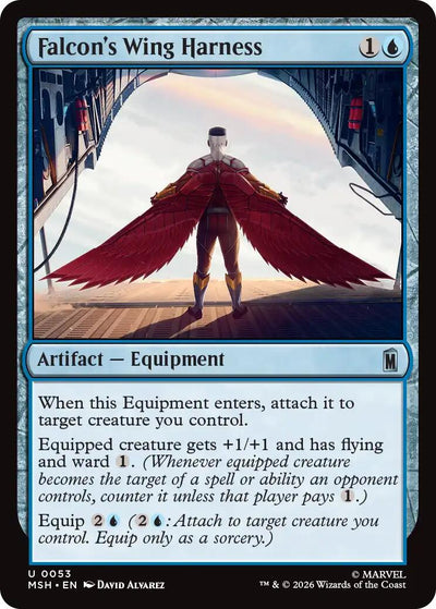 Falcon's Wing Harness [MSH-53] - [Marvel Super Heroes] (English)