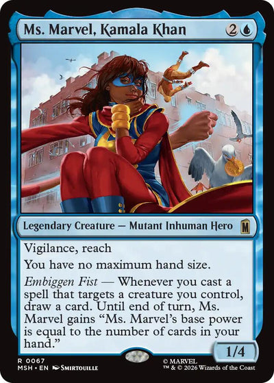 Ms. Marvel, Kamala Khan [MSH-67] - [Marvel Super Heroes] (English)