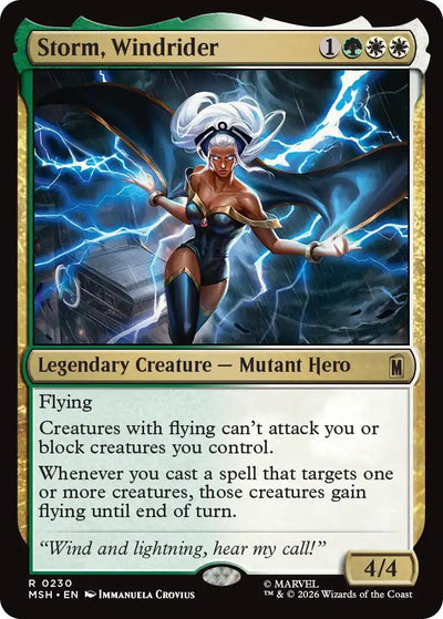 Storm, Windrider [MSH-230] - [Marvel Super Heroes] (English)