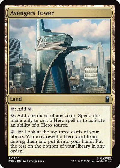Avengers Tower [MSH-260] - [Marvel Super Heroes] (English)