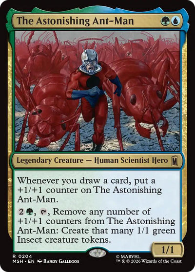 The Astonishing Ant-Man [MSH-204] - [Marvel Super Heroes] (English)