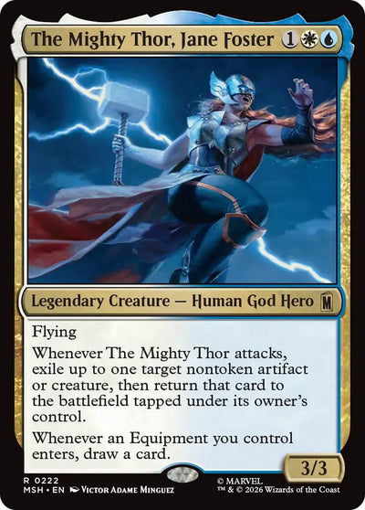 The Mighty Thor, Jane Foster [MSH-222] - [Marvel Super Heroes] (English)