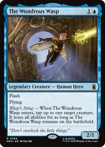 The Wondrous Wasp [MSH-84] - [Marvel Super Heroes] (English)