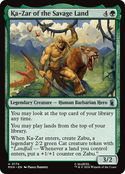 Ka-Zar of the Savage Land [MSH-174] - [Marvel Super Heroes] (English)