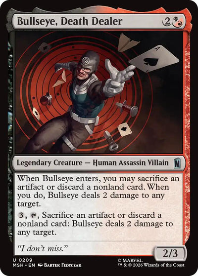 Bullseye, Death Dealer [MSH-209] - [Marvel Super Heroes] (English)