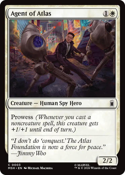 Agent of Atlas [MSH-3] - [Marvel Super Heroes] (English)