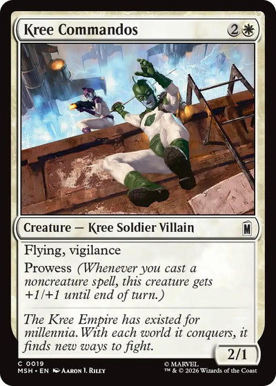 Kree Commandos [MSH-19] - [Marvel Super Heroes] (English)