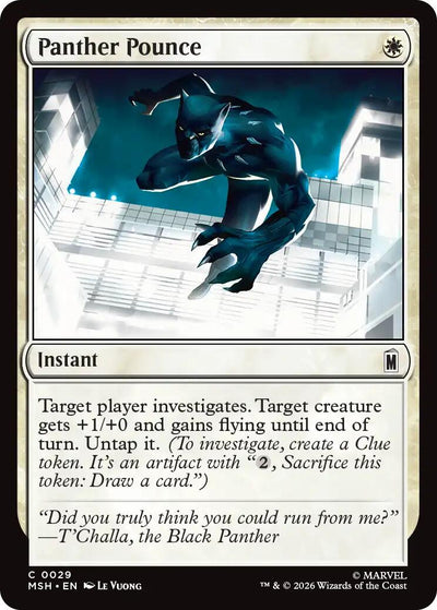 Panther Pounce [MSH-29] - [Marvel Super Heroes] (English)