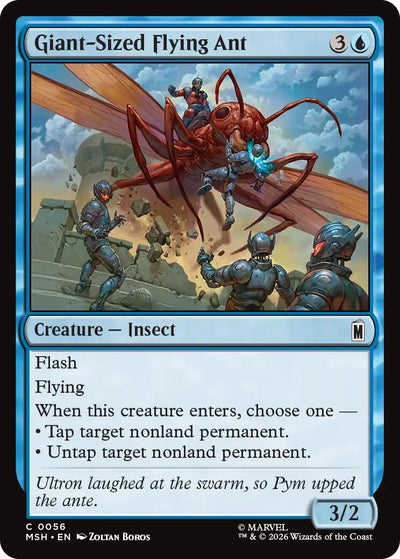Giant-Sized Flying Ant [MSH-56] - [Marvel Super Heroes] (English)